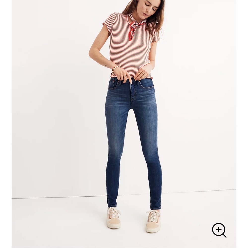 Madewell High Riser Skinny Jeans
